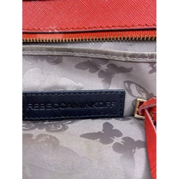 rebecca minkoff red leather cross body bag - Picture 6 of 8
